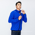 New Jacket Men Waterproof Hooded Windrunner Quick Dry Front Zip Gym Jackets For Men